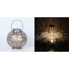 Globo Lampada solare LED Argento, 1-Luce