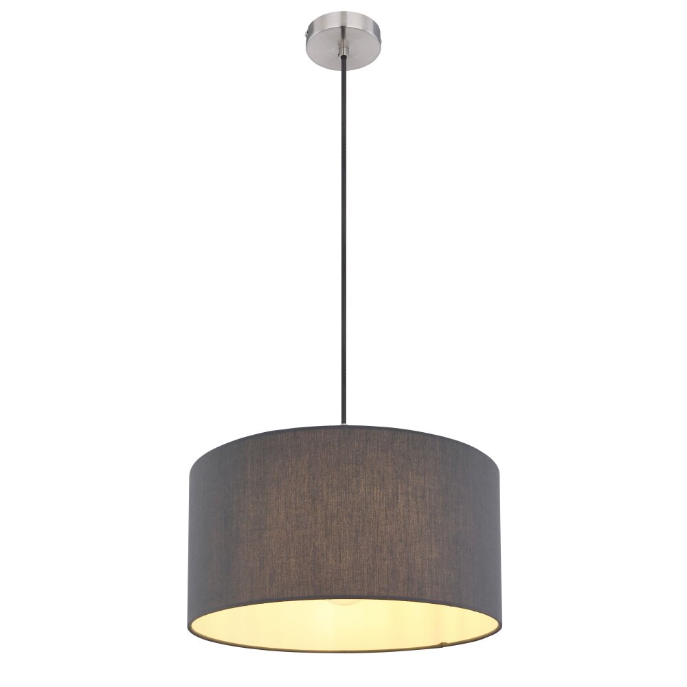 Globo SANNA Lampadario a sospensione Nichel opaco, 1-Luce main product photo
