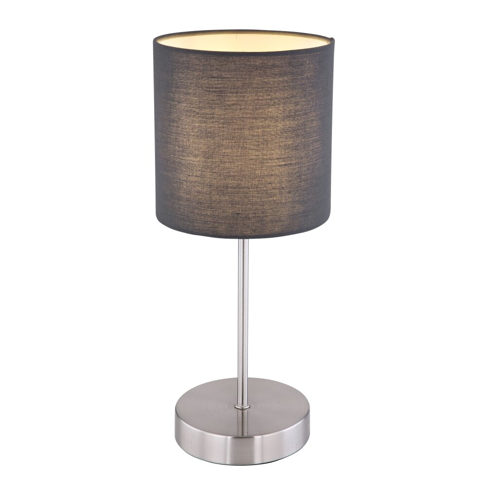 Globo SANNA Lampada da tavolo Antracite, 1-Luce main product photo