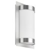 LCD 060SEN Applique da esterno Acciaio inox, 1-Luce, Sensori di movimento