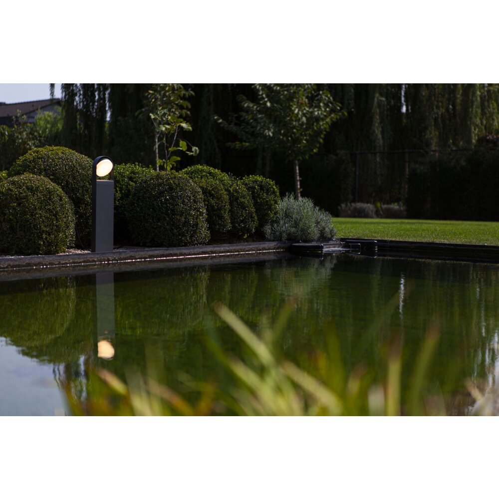 Lutec Fele Lampioncino Segnapasso LED Antracite, 1-Luce main product photo