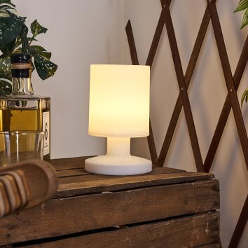 Dulce Lampada da tavolo LED Bianco, 1-Luce
