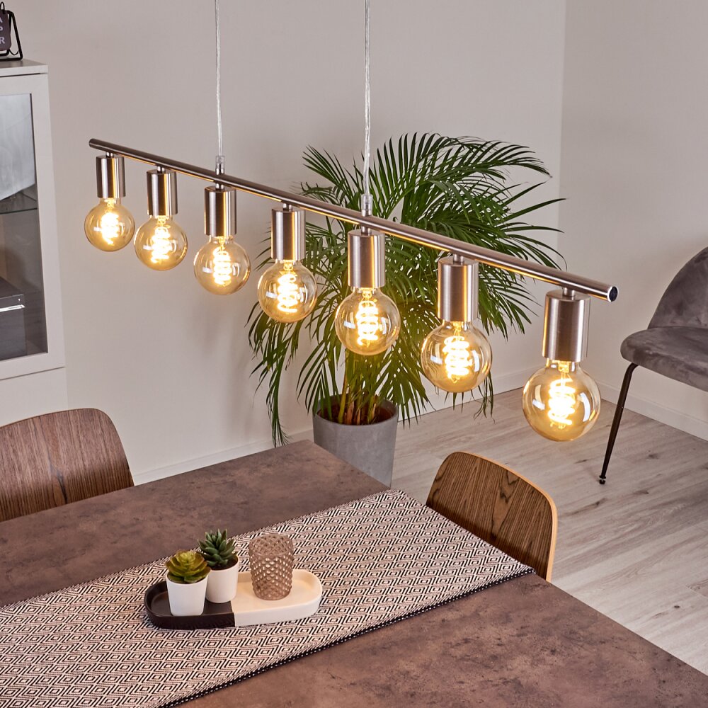 Tulla Lampada a Sospensione Nichel opaco, 7-Luci main product photo