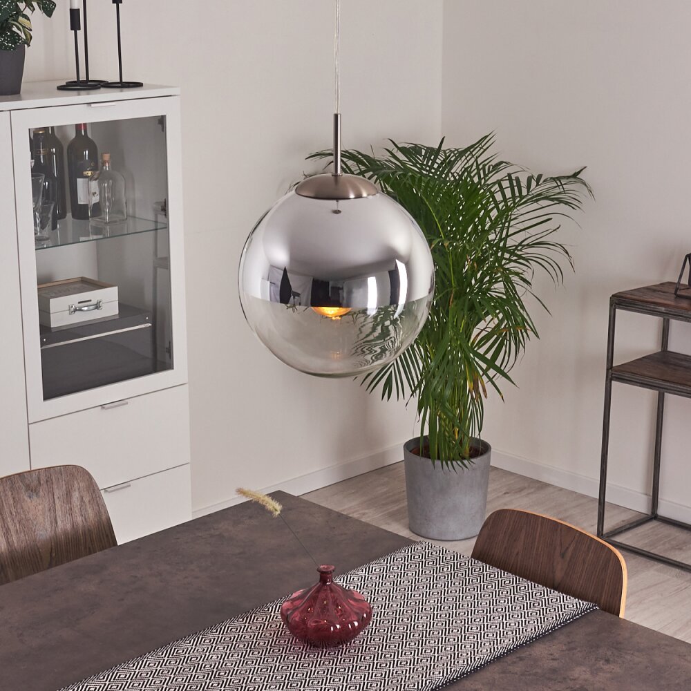 Degevos Lampadario a sospensione Nichel opaco, 1-Luce main product photo