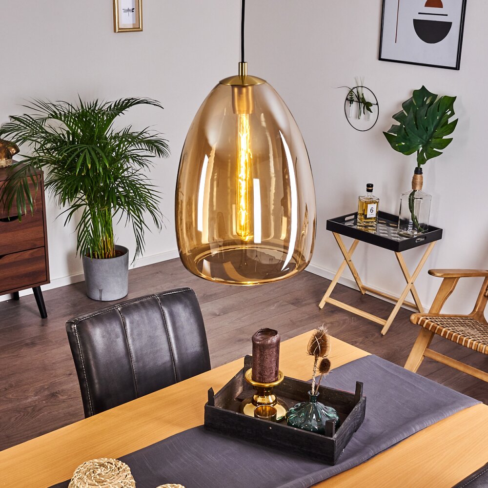 Alvares Lampadario a sospensione Bronzo, 1-Luce main product photo