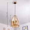 Alvares Lampadario a sospensione Bronzo, 1-Luce