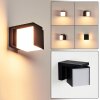 Swanek Applique da esterno LED Nero, 1-Luce