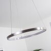 Calcium Lampadario a sospensione LED Nichel opaco, 1-Luce