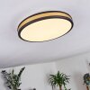 Kirtland Plafoniera LED Oro, Nero, 1-Luce