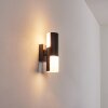 Baulund Applique da esterno LED Nero, 1-Luce