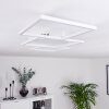 Pourao Plafoniera LED Bianco, 1-Luce