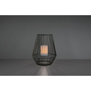 Reality Mineros Lampade solari LED Grigio, 1-Luce