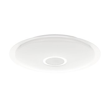Eglo LANCIANO-S Plafoniera LED Bianco, 1-Luce, Telecomando