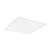 Eglo SALOBRENA-B Plafoniera LED Bianco, 1-Luce, Telecomando