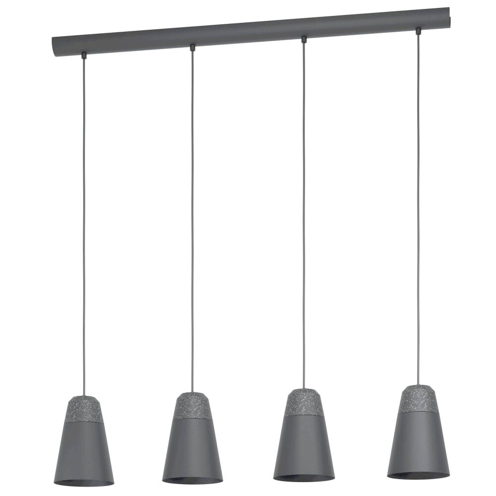 Eglo CANTERRAS Lampadario a sospensione Nero, 4-Luci main product photo