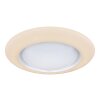 Globo RAVA Plafoniera LED Bianco, 1-Luce, Telecomando, Cambia colore