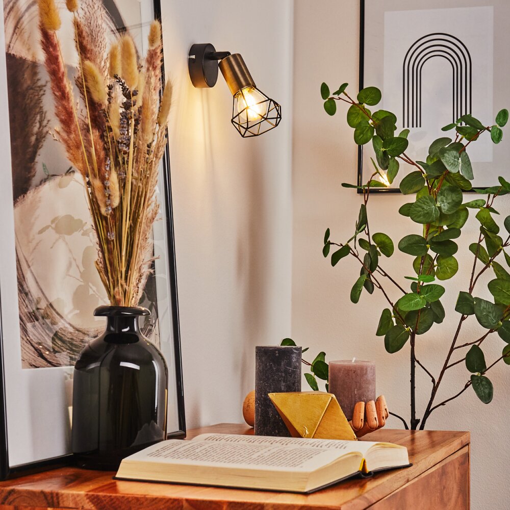 Baripada Applique Ottone, Nero, 1-Luce main product photo