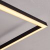 Frederick Plafoniera LED Nero, Bianco, 1-Luce