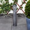 Hankinson Lampada solare LED Grigio, Nero, Argento, 1-Luce