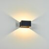 Tématou Applique da esterno LED Nero, 1-Luce