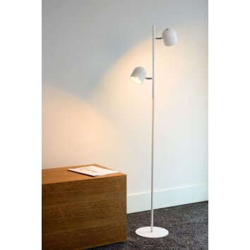 Lucide SKANSKA Lampada da terra LED Bianco, 2-Luci