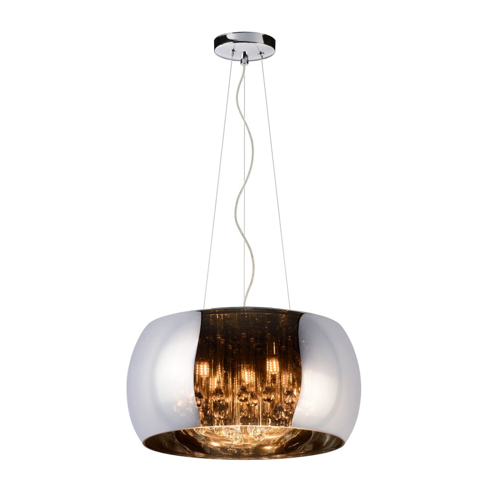 Lucide PEARL Lampadario a sospensione Cromo, 5-Luci