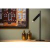 Lucide PHILON Lampada da tavolo LED Nero, 1-Luce