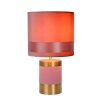 Lucide FRIZZLE Lampada da tavolo Ottone, Fucsia, 1-Luce