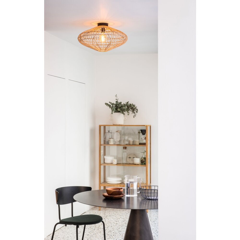 Lucide MAGALI Plafoniera Nero, 1-Luce main product photo