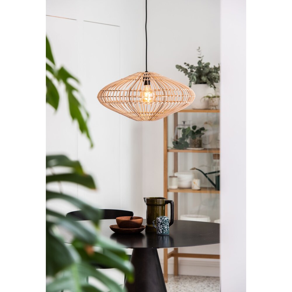 Lucide MAGALI Lampadario a sospensione Nero, 1-Luce main product photo