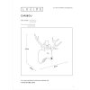 Lucide CARIBOU Applique Bianco, 1-Luce