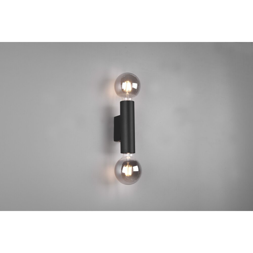 Reality Vannes Applique Nero, 2-Luci main product photo