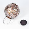 Moreland Lampada solare LED Ramato, Nero, Argento, 1-Luce