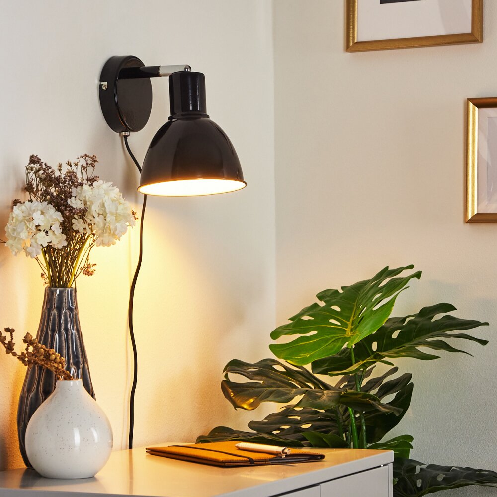 Caney Applique Cromo, Nero, 1-Luce main product photo