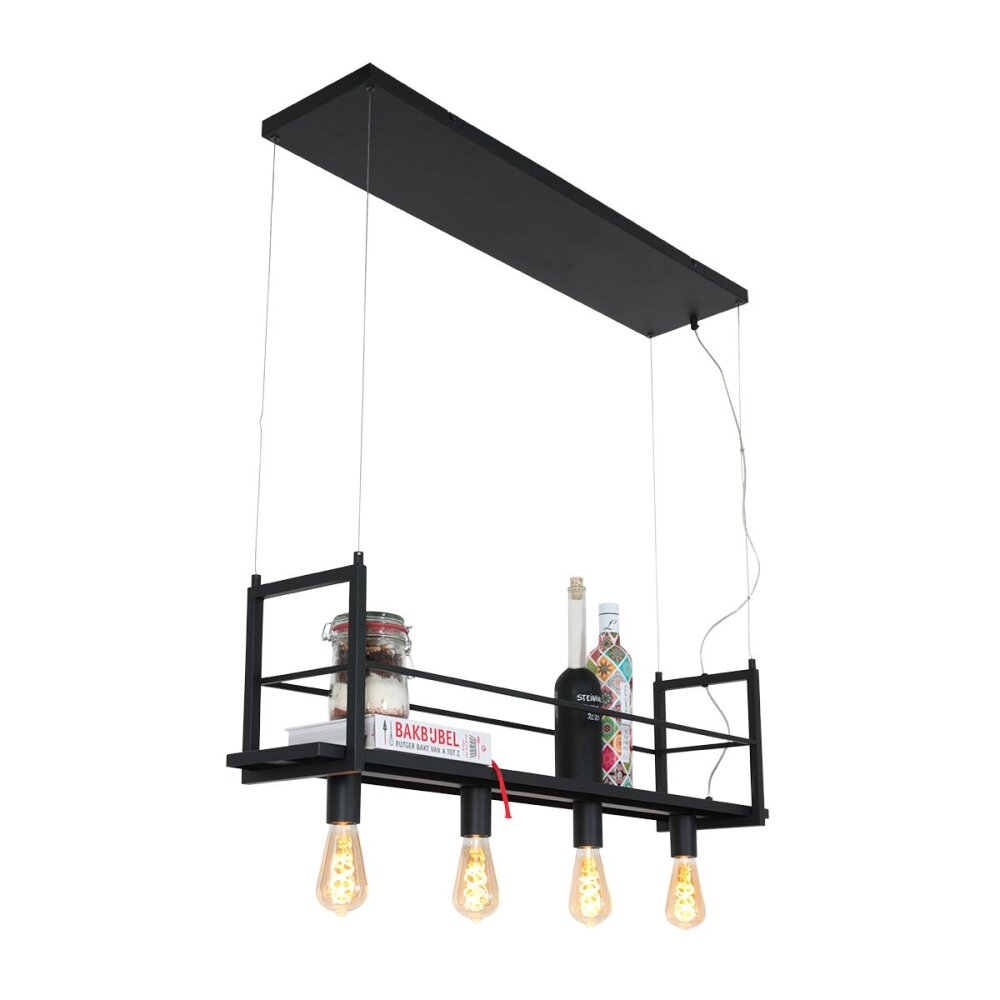 Steinhauer Buckley Lampada a Sospensione Acciaio inox, 4-Luci
