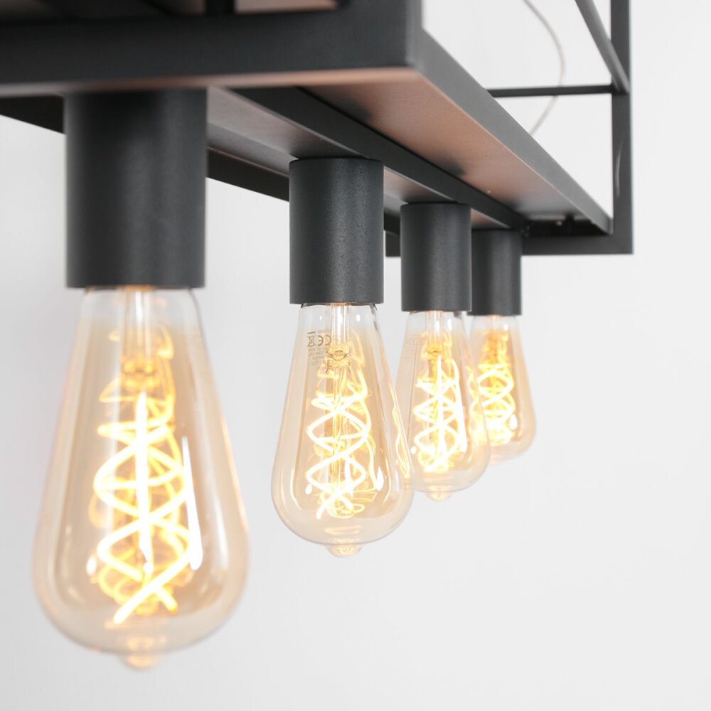 Steinhauer Buckley Lampada a Sospensione Acciaio inox, 4-Luci