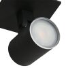 Steinhauer Points noirs Plafoniera LED Nero, 1-Luce