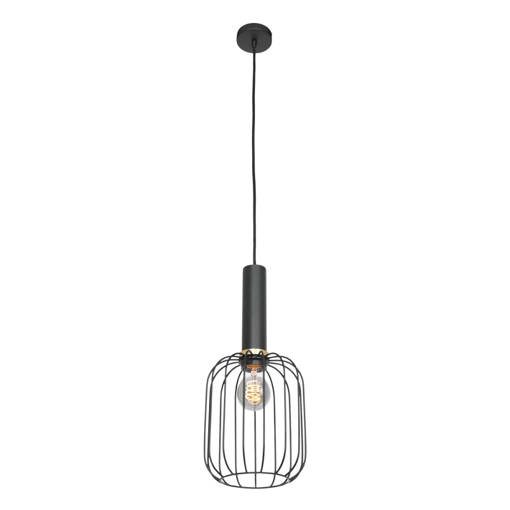 Steinhauer Aureole Lampada a Sospensione Nero, 1-Luce main product photo