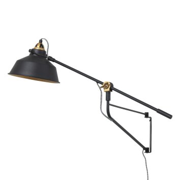 Steinhauer Applique Oro, Nero, 1-Luce
