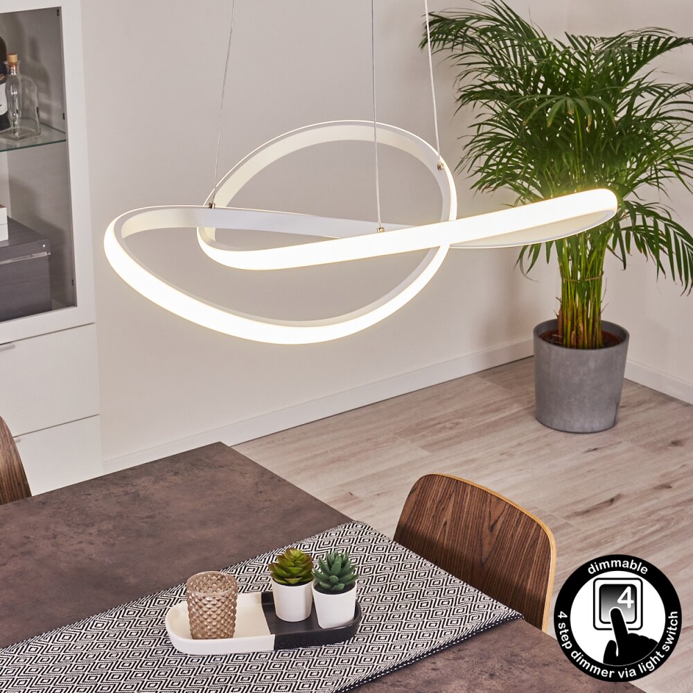 Pitasch Lampadario a sospensione LED Bianco, 1-Luce main product photo