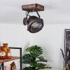 Herford Plafoniera Marrone, Chiaro, 1-Luce