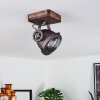 Herford Plafoniera Marrone, Chiaro, 1-Luce