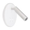 Globo MANY Applique LED Nichel opaco, Bianco, 1-Luce