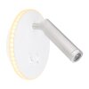 Globo MANY Applique LED Nichel opaco, Bianco, 1-Luce