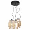 By Rydens Ebbot Lampadario a sospensione Nero, 3-Luci