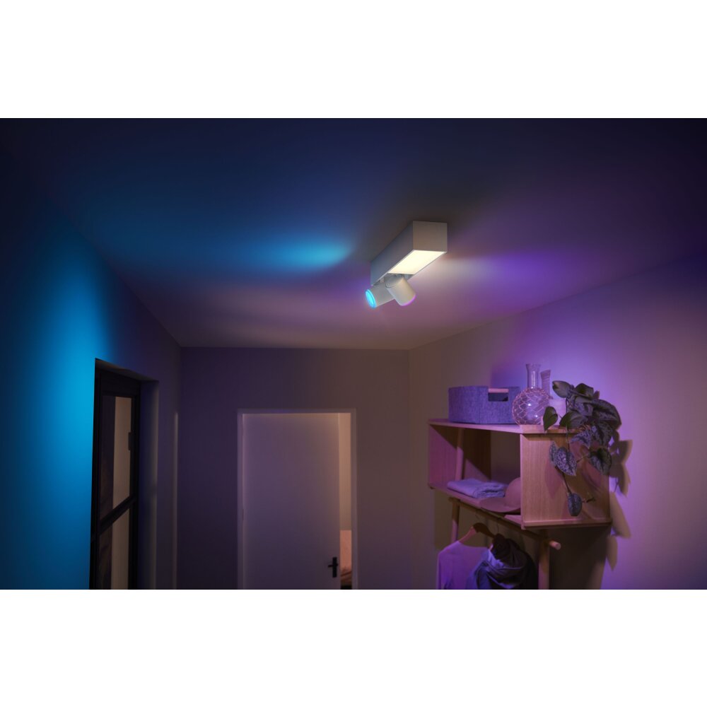 Philips HUE Centris Plafoniera LED Bianco, 3-Luci, Cambia colore main product photo