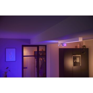 Philips HUE Centris Plafoniera LED Bianco, 3-Luci, Cambia colore