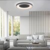 Leuchten Direkt ANIKA Plafoniera LED Antracite, 1-Luce, Telecomando
