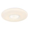 Globo SULLY Plafoniera LED Bianco, 1-Luce, Telecomando, Cambia colore