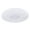 Globo SULLY Plafoniera LED Bianco, 1-Luce, Telecomando, Cambia colore